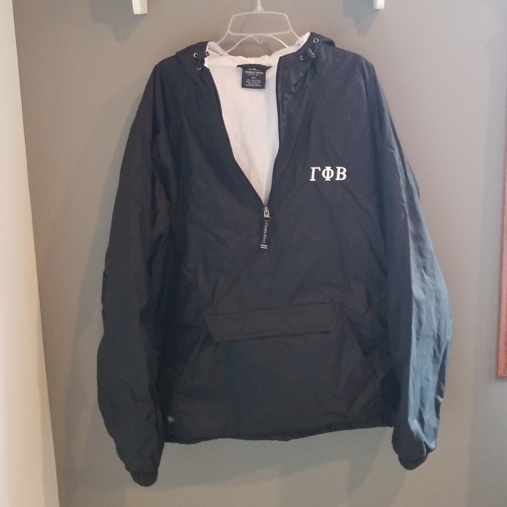 Gamma Phi Beta Rain half zip